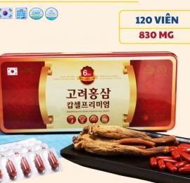 VIÊN SÂM NHUNG LINH CHI - ĐÔNG TRÙNG HẠ THẢO HÀN QUỐC